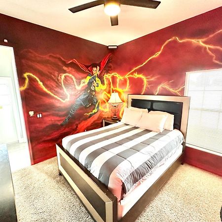 The Marvel Mansion 5Br Pool Home Near Disney World Orlando Habitación foto