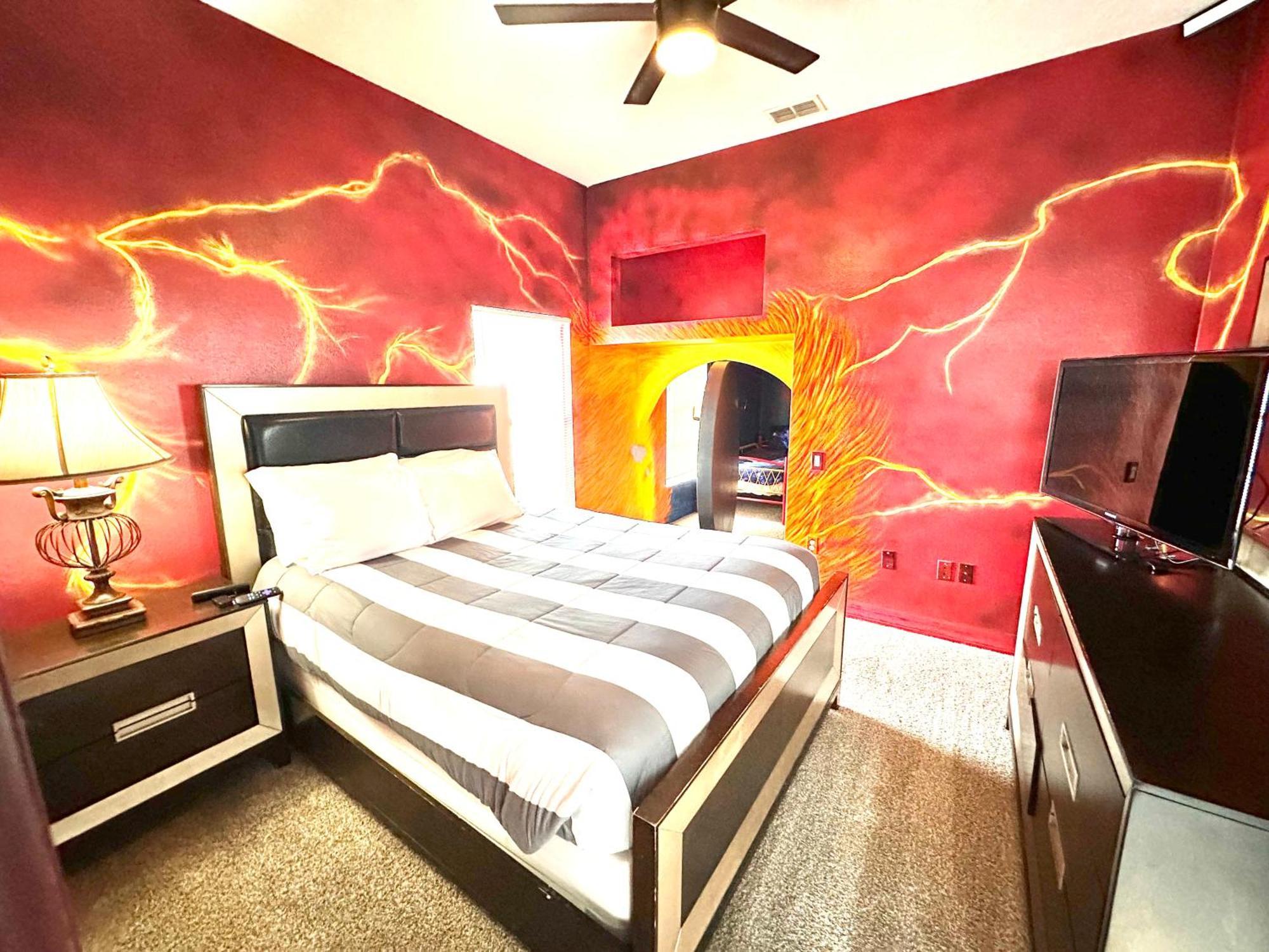 The Marvel Mansion 5Br Pool Home Near Disney World Orlando Habitación foto