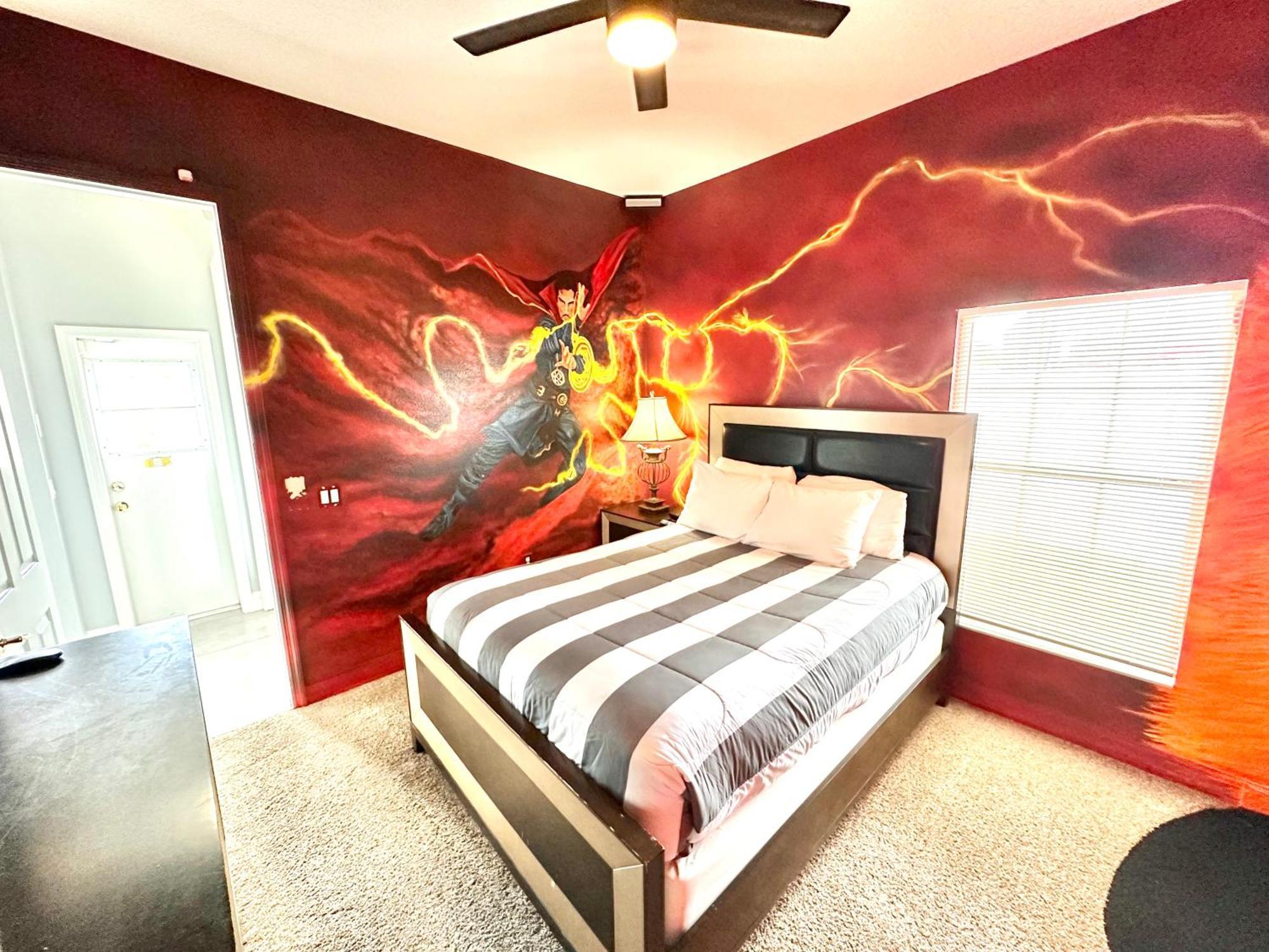 The Marvel Mansion 5Br Pool Home Near Disney World Orlando Habitación foto